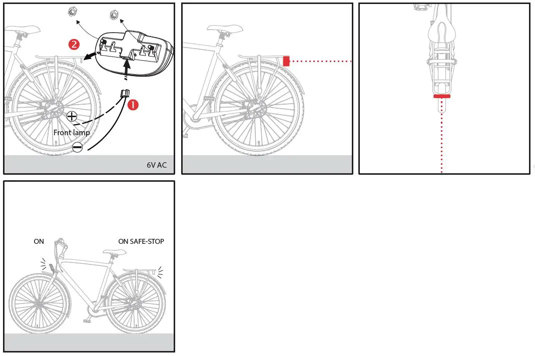 spanninga DUXO XDS Dynamo Safe-Stop Light fig1