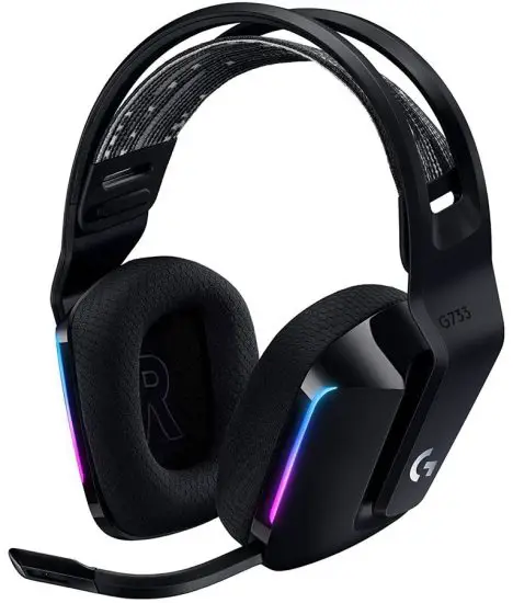 logitech G733 Lightspeed Wireless RGB Gaming Headset