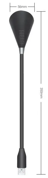 CJ TECH 24095 Adjustable USB Led Lamp with Speaker User Manual - Adjustable USB LED Lamp with Speaker