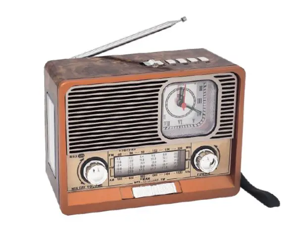 Videyas S2 Am/fm/sw1-6 Portable Retro Shortwave Rechargeable Radio With Bluetooth Speaker Instruction Manual