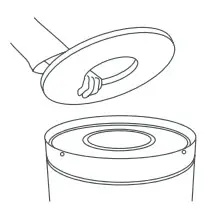 allerair A5AS61218110 AirMedic Pro 5 Ultra VOG Air Purifier - Carbon fi lter 1