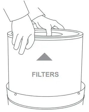 allerair A5AS61218110 AirMedic Pro 5 Ultra VOG Air Purifier - filters