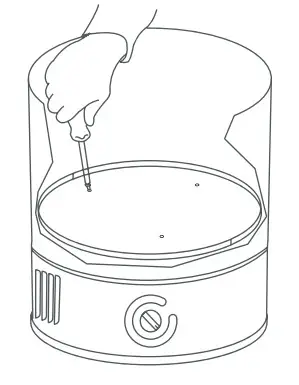 allerair A5AS61218110 AirMedic Pro 5 Ultra VOG Air Purifier - scredriver