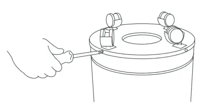 allerair A5AS61218110 AirMedic Pro 5 Ultra VOG Air Purifier - screwdriver