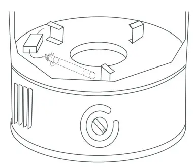 allerair A5AS61218110 AirMedic Pro 5 Ultra VOG Air Purifier - UV light
