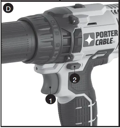 PORTER-CABLE PCC601 20v Max Lithium Drill fig6