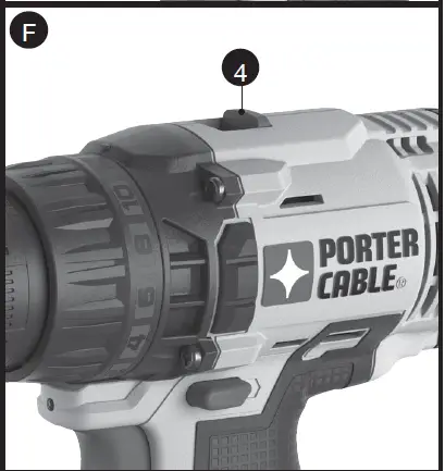 PORTER-CABLE PCC601 20v Max Lithium Drill fig8