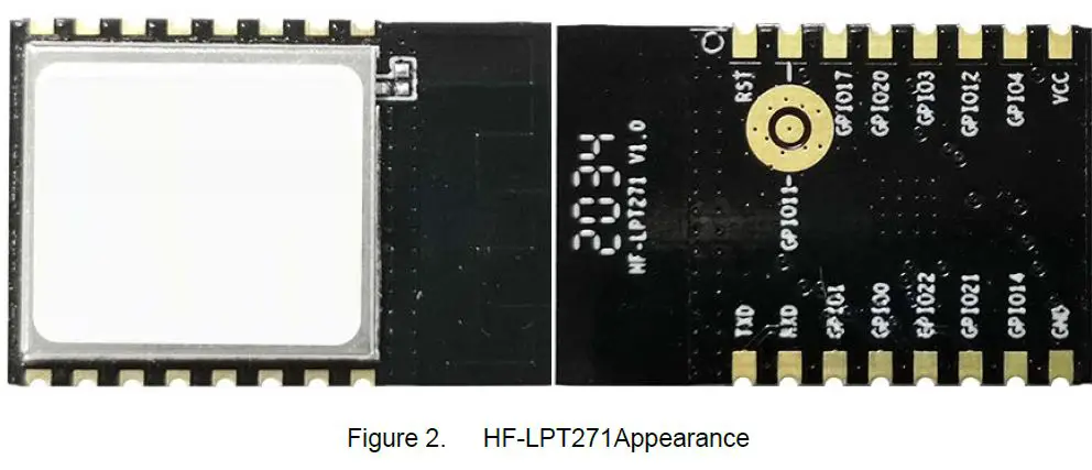 HF-LPT271 Low Power WiFi +BLE Module-1