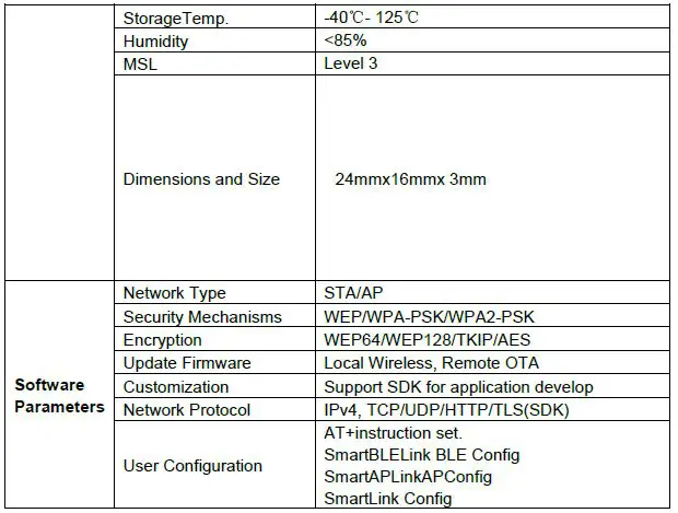 HF-LPT271 Low Power WiFi +BLE Module-8