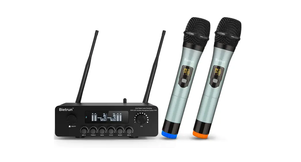 Bietrun Wxm15 Dual Digital Audio Decoding Uhf Wireless Microphone User Manual
