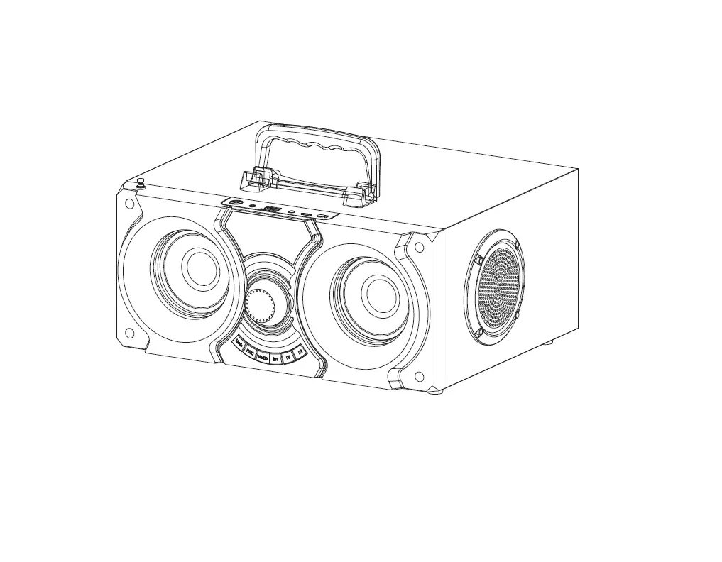 Tenmiya A35 2.2 Channel Portable Wireless Speaker User Manual Tenmiya A35 2.2 Channel Portable Wireless Speaker User Manual