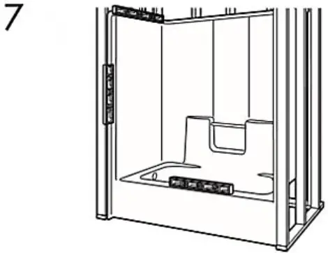 Laurel Mountain Domeless Acrylic shower Stalls Tub Showers Instructions - 11