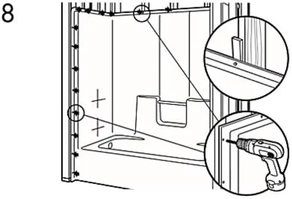 Laurel Mountain Domeless Acrylic shower Stalls Tub Showers Instructions - 18