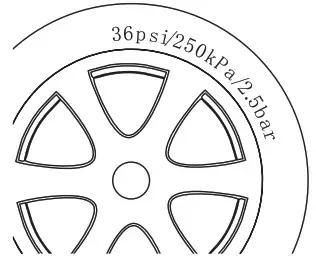 Fanttik X8 APEX Tire Inflator Portable Air Compressor - DETERMINING THE RIGHT PRESSURE VALUE 1