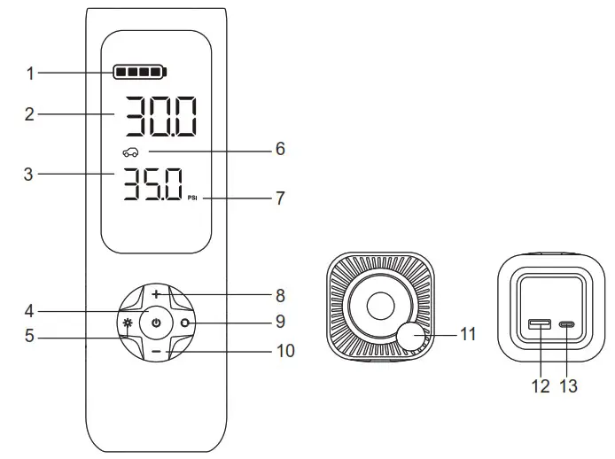 Fanttik X8 APEX Tire Inflator Portable Air Compressor - PRODUCT OVERVIEW