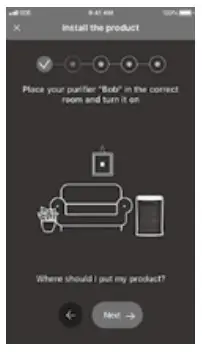 Rowenta PU3080 Pure Air Genius Air Purifier - CONNECT YOUR PURIFIER 1