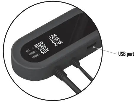 Charging Using the USB Port