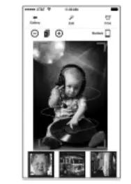 SHAREP IMAGE 4x6 Smartphone PRINTING PHOTOS USING BLUETOOTH 4