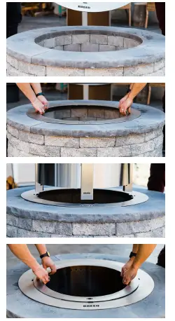 Breeo X Series X30 Smokeless Fire Pit Insert Bundle-fig 1