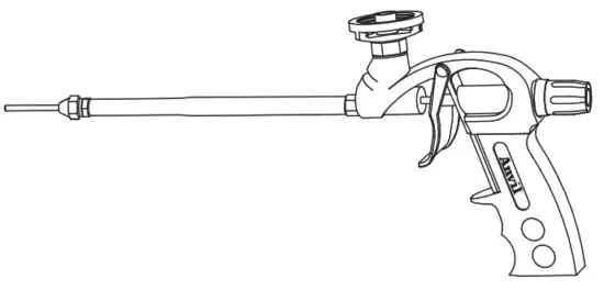Anvil FDM 19F02 Spray Foam Dispensing Gun