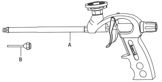 Anvil FDM 19F02 Spray Foam Dispensing Gun - FIG