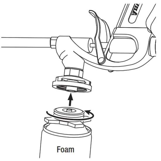 Anvil FDM 19F02 Spray Foam Dispensing Gun - mechanically
