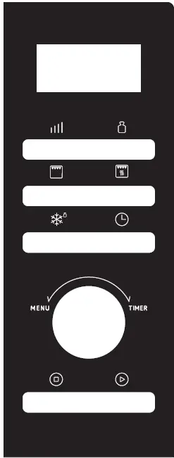 Amica AMGF23E1GS Freestanding Microwave Oven 05