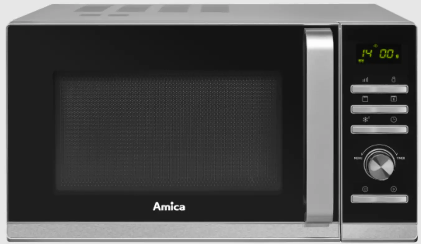 Amica Amgf23e1gs Freestanding Microwave Oven Instruction Manual