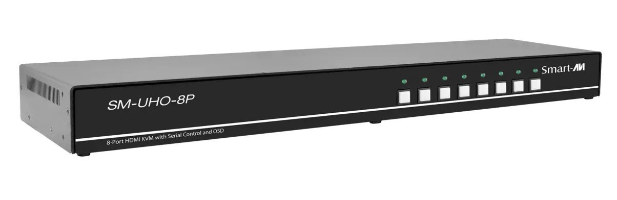 Smart-AVI-SM-UHO-8P 8-Port-HDMI-KVM-Switch with-USB-2.0-Sharing-and-OSD