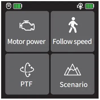 Touch screen operation