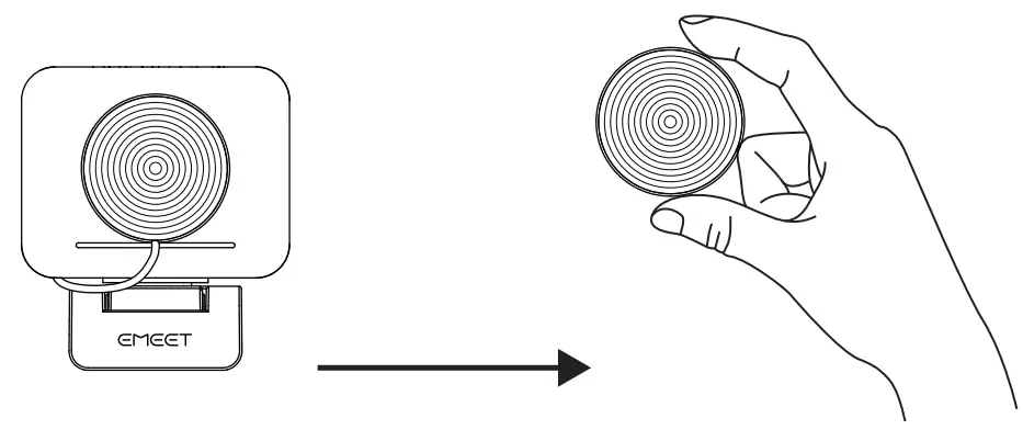 EMEET AWJ01A1 Jupiter 1080p Webcam fig 2