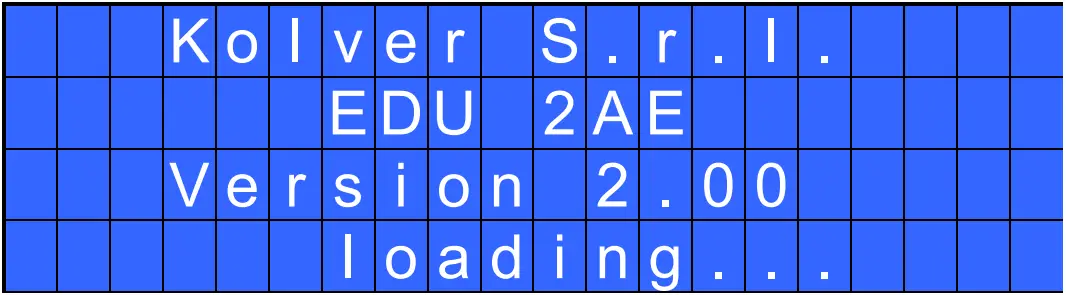 kolver EDU2AE - Display 1