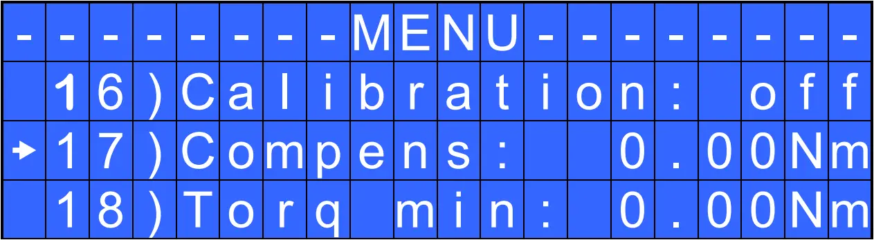 kolver EDU2AE - MENU 8