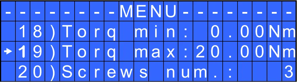 kolver EDU2AE - MENU 9