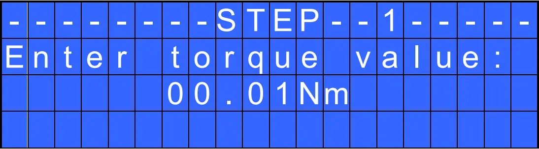 kolver EDU2AE - TORQUE CALIBRATION 5