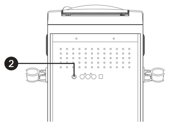 Connect the external unit
