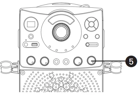 Adjust the MIC VOLUME