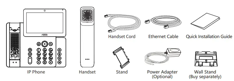 Fanvil V67 Video IP Phone-fig2