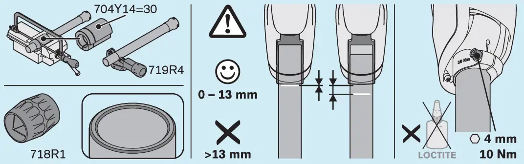 Assembling The Tube adapter