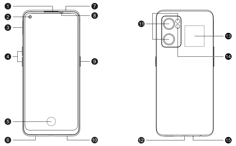 Oppo CPH2371 Reno7 Smartphone -