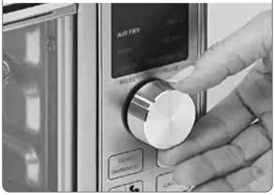 Air Frying assembly and Using instruction