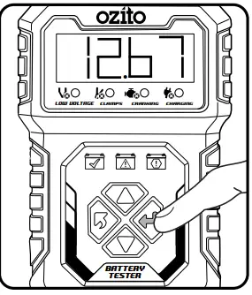 ozito OCBA-1000 Battery and Alternator Tester 5