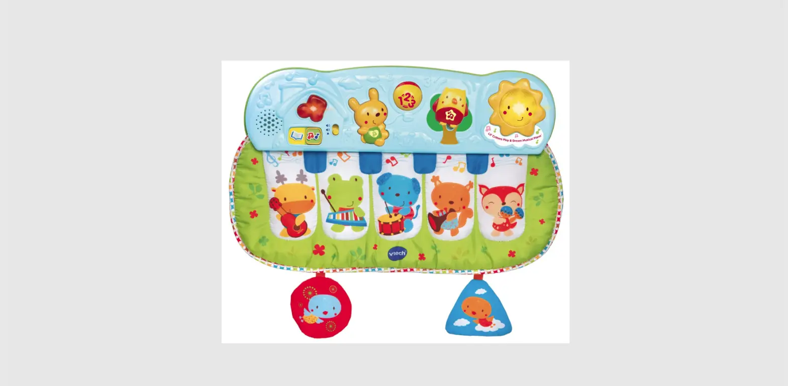 Vtech Im0119 Play & Dream Kicking Piano Instruction Manual