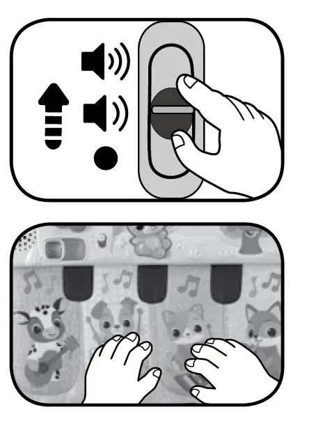 Vtech IM0119 Play & Dream Kicking Piano fig 7