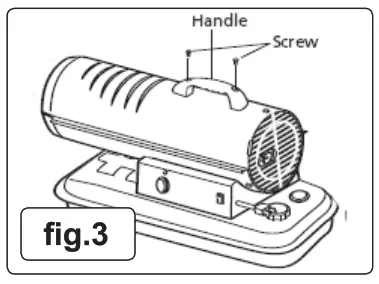 SEALEY AB708.V2 Space Warmer Paraffin Kerosene Diesel heaters - fig2