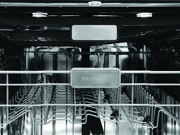 SHARP Dishwasher -LED LIGHTS
