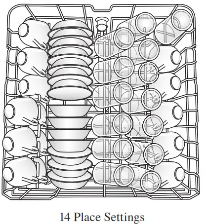 SHARP Dishwasher - UPPER
