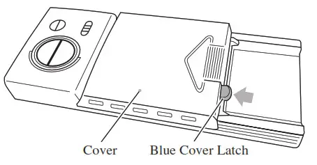 SHARP Dishwasher - dispenser cover