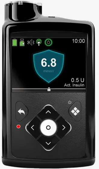 Medtronic MiniMed 780G System Insulin Pump - Shortcuts