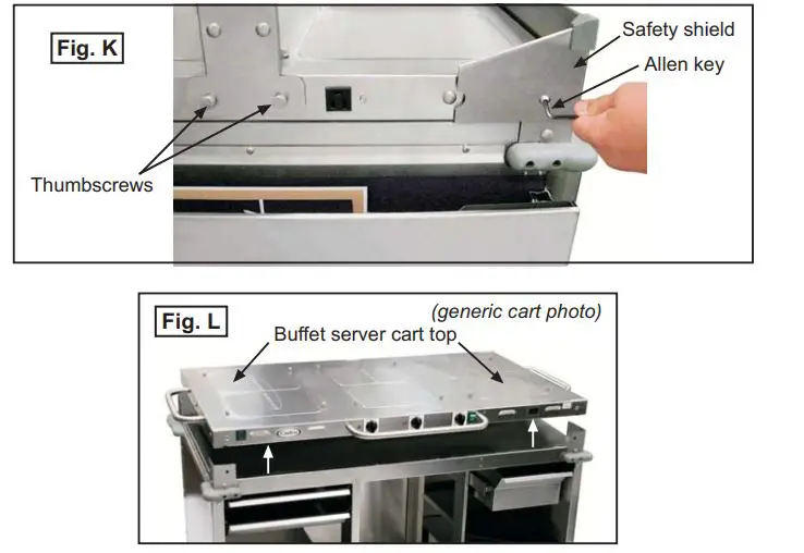 Cadco-Hot-and-Cool-Mobile-Grab-and-Go-Carts-with-Laminate-OR-Stainless-Panels-7